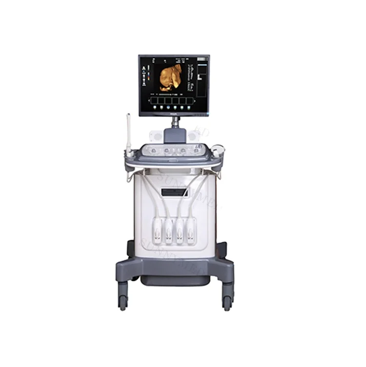Цветной ультразвуковой аппарат SY-A034B Медицинское оборудование портативный сканер 3D 4D цветной доплеровский ультразвуковой аппарат