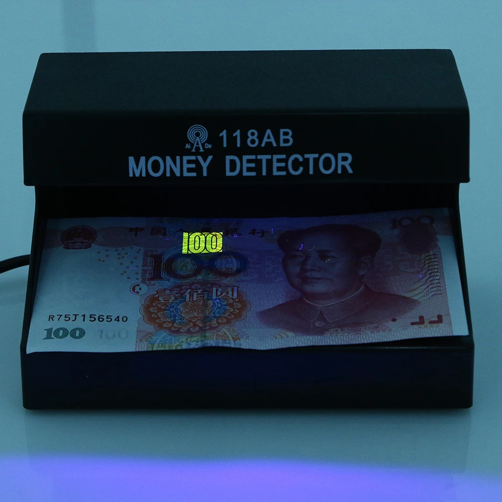 Настольный детектор фальшивых купюр, денег, ультрафиолетовый фонарик, ручной детектор фальшивых денег, проверка наличных банкнот, банкнот-банкнот