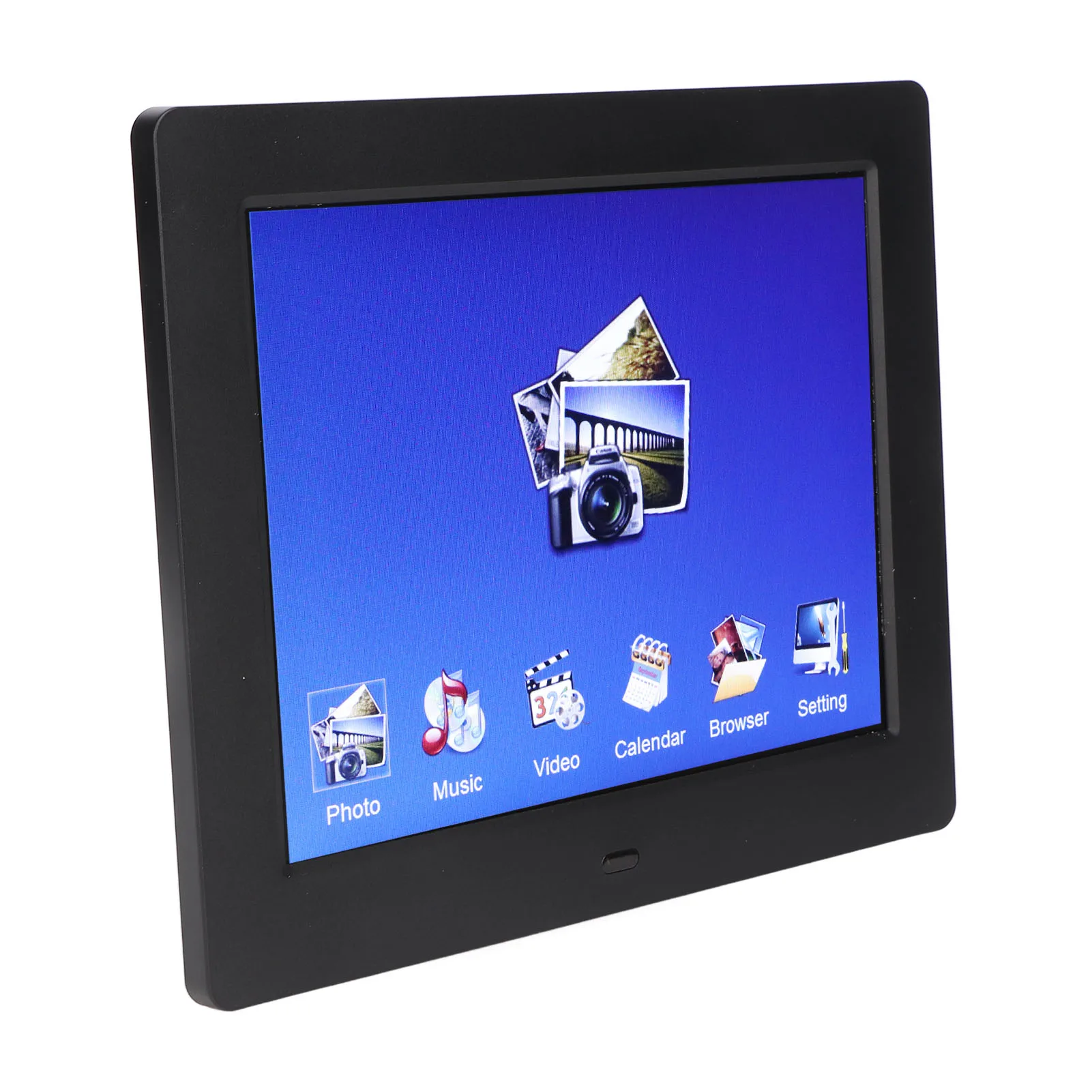 Цифровая Фоторамка LCD Smart Picture Frame Calendar Рекламная Машина С Двойным Режимом Управления 800x600 8 дюймов для Торговых центров