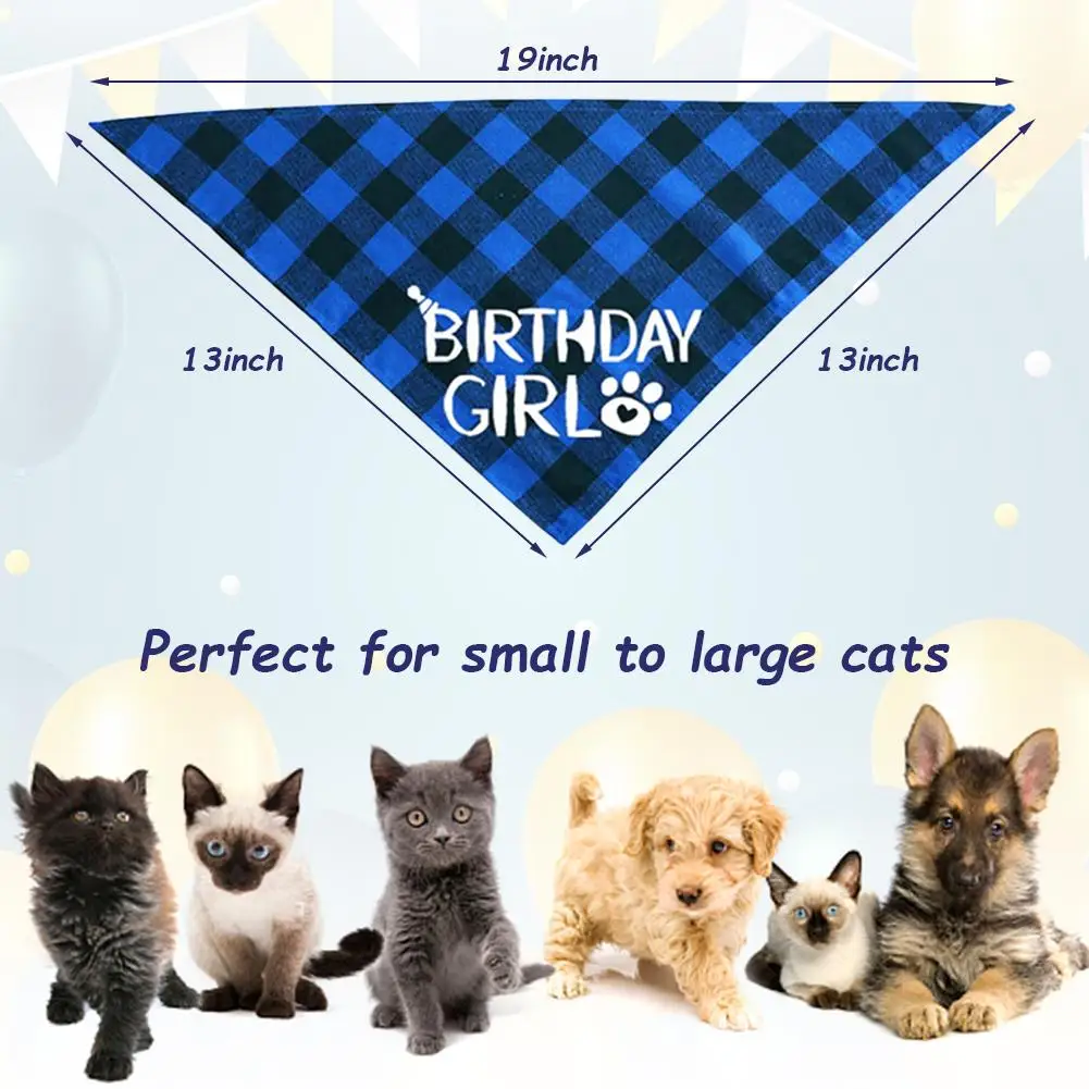 Набор воздушных шариков для кошек с банданой, треугольным шарфом, шляпой с надписью, баннером, милым непослушным домашним животным, принадлежности для вечеринки по случаю Дня рождения, украшения на День рождения